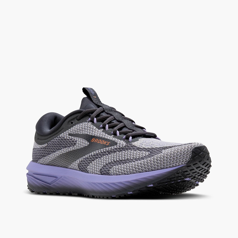 Chaussures Running Route Brooks Revel 7 Lavande Femme | HVI-6285870